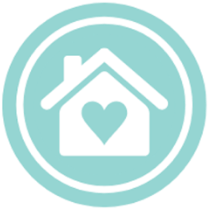 Home and heart icon